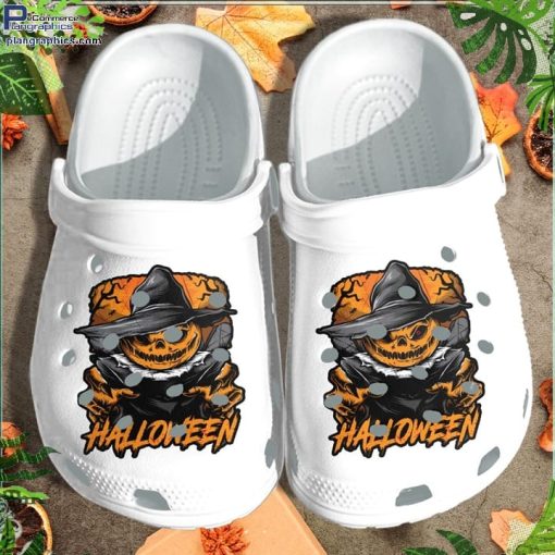 scary witch halloween pumpkin crocs shoes clog halloween crocs crocband clog Gy4Lt
