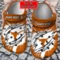 sport crocs personalized name logo texas longhorns ripped claw crocs style clog shoes f4oW4