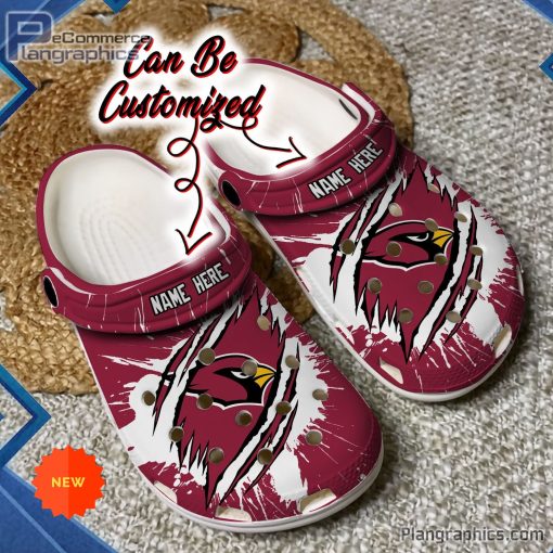 st louis cardinals crocs personalized acardinals football ripped claw clog shoes 121 evoWm