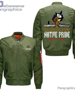 still here still strong native pride bomber jacket HZ8Yb