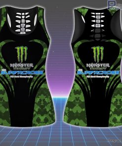 supercross x monster energy hollow tank top leggings 64 5FI8Y