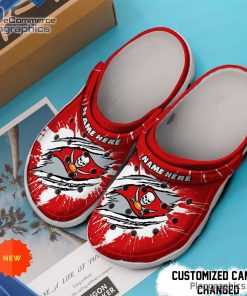 tampa bay buccaneers crocs personalized tb buccaneers football ripped claw clog shoes 120 P7Vz1