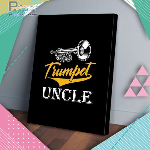 trumpet uncle matte wall art canvas and poster n87Zw
