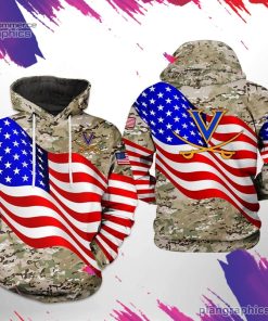 virginia cavaliers ncaa us flag camo veteran 3d printed hoodie yE2K4