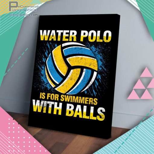 water polo matte wall art canvas and poster Z1eVS