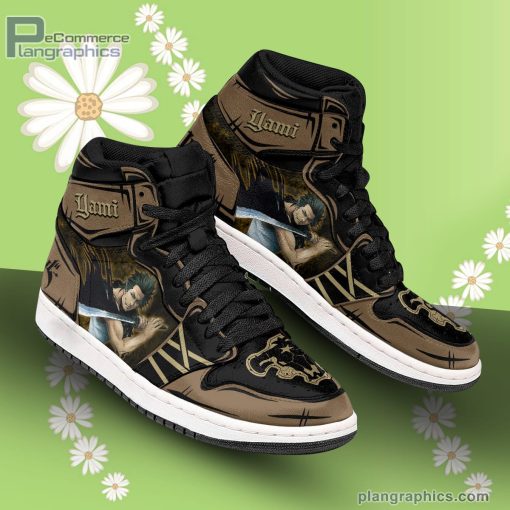 yami sukehiro jd sneakers black clover custom anime shoes 232 cmOME