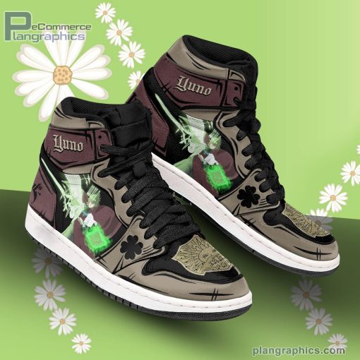 yuno jd sneakers black clover custom anime shoes 231 MxbqS