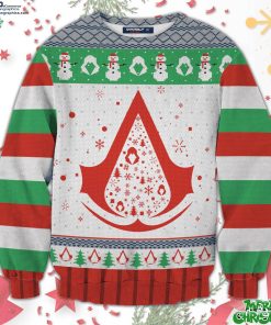 assassins creed christmas unisex all over print sweater 2v4f6
