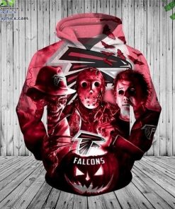 atlanta falcons halloween horror night hoodie and zip hoodie ew4QM