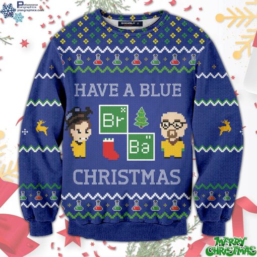 breaking bad holiday unisex all over print sweater px4fr