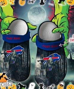 buffalo bills friday the 13th horror character crocs shoes uTAZe