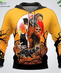 cat halloween orange best design hoodie and zip hoodie WGKfw