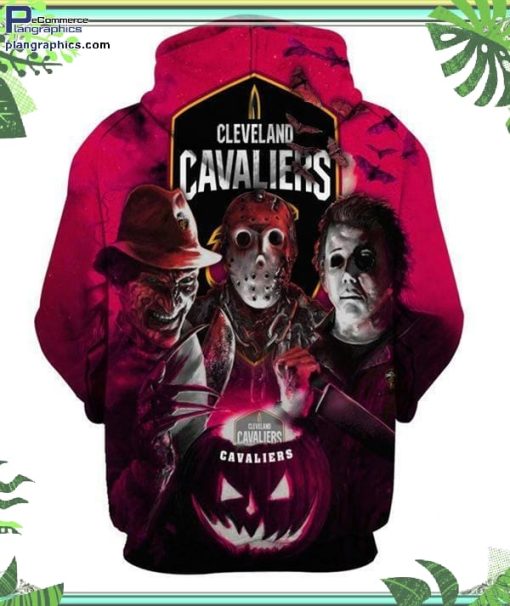 cleveland cavaliers nba horror halloween hoodie and zip hoodie frX4U