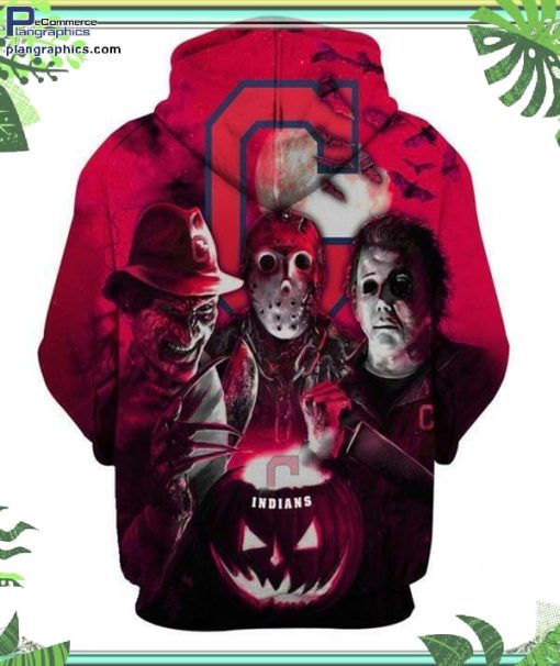 cleveland indians mlb horror halloween hoodie and zip hoodie KWdOs
