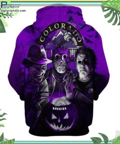 colorado rockies mlb horror halloween hoodie and zip hoodie OcCx3
