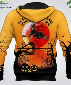 doberman halloween orange high quality hoodie and zip hoodie x1MOn
