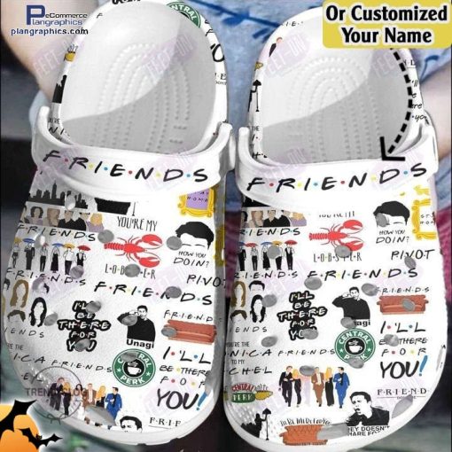 friends movie fan crocs shoes Ermz3