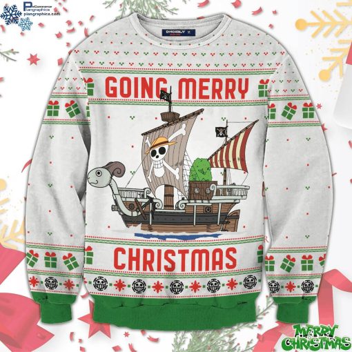 going merry christmas unisex all over print sweater 9oBSX