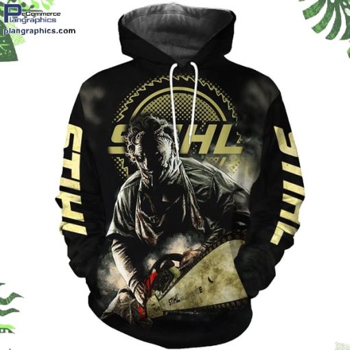 halloween chainsaw hoodie and zip hoodie NlhaG