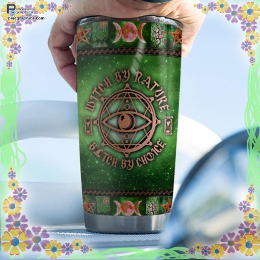 halloween green witch nature tumbler 38 PUpeO