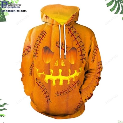 halloween skull pumpkin hoodie and zip hoodie WTFdH
