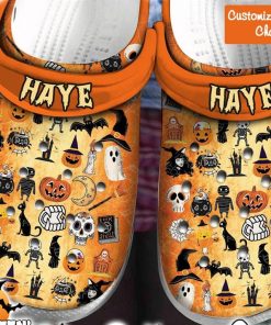 halloween things pumpkin crocs shoes 95Ynn