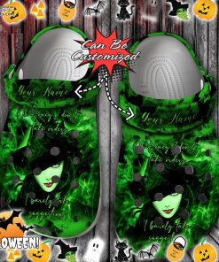halloween witch green smoke crocs shoes PpzgD