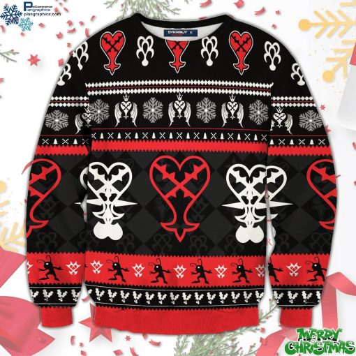 heartless christmas v2 unisex all over print sweater 77jIr
