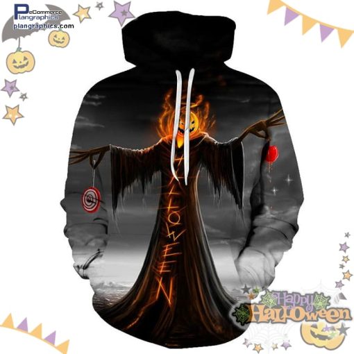 horror bogey demon halloween gray hoodie hjU2N