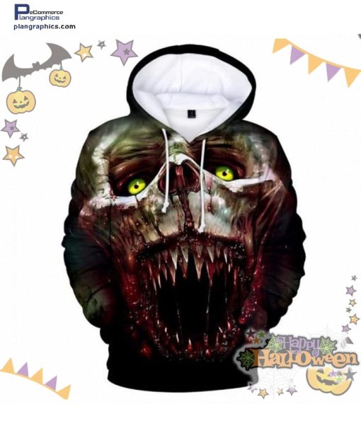 horror clown demons halloween black hoodie UtHA0