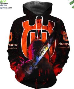 husqvarna chainsaw horror halloween 3d hoodie and zip hoodie xsDNK