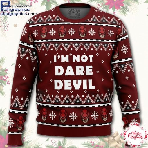 im not daredevil marvel ugly christmas sweater dfoGT