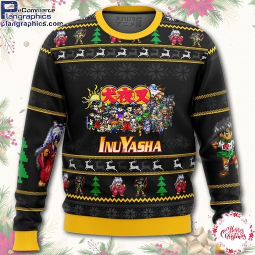 inuyasha sprites ugly christmas sweater iIhXs