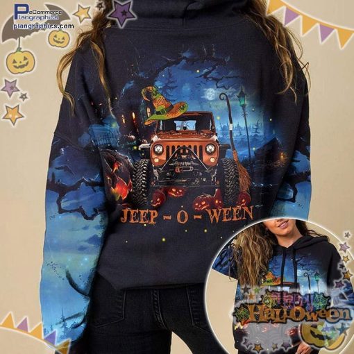 jeep witch hat jeep o ween halloween blue black hoodie fYZG0