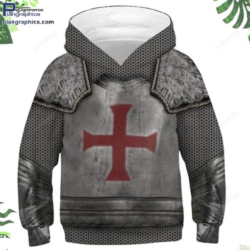 kids arthur medieval templar knight armor hoodie and zip hoodie 1xJp0