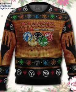 magic the gathering mtg ugly christmas sweater BQCbo