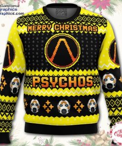 merry christmas psychos borderlands ugly christmas sweater TzYP2