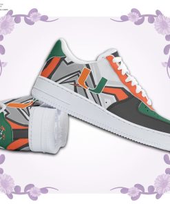 miami hurricanes air force 1 af1 sneakers shoes 46 Ybpv7