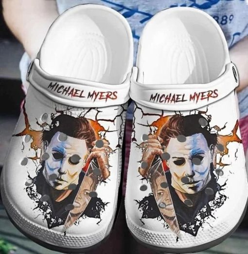 michael myers horror movies crocs classic clogs shoes ksvj3s