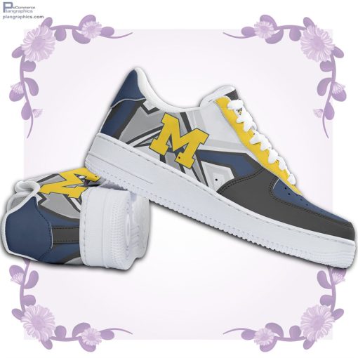 michigan wolverines air force 1 af1 sneakers shoes 50 hHuuM