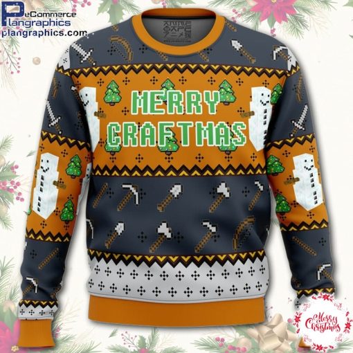 minecraft minecraftmas christmas sweater C8p8S