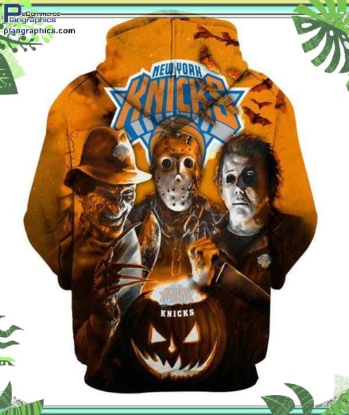 new york knicks nba horror halloween hoodie and zip hoodie Yl2zN