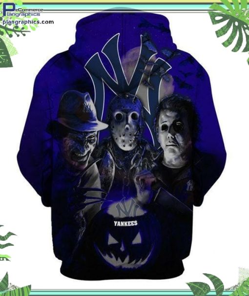 new york yankees mlb horror halloween hoodie and zip hoodie JRCHd