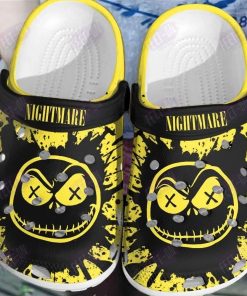 nightmare jack skellington horror movie halloween crocs classic clogs shoes fugvg2
