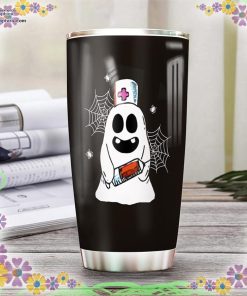 nurse boo boo crew happy halloween patterns boo ghost tumbler 77 vYaSA
