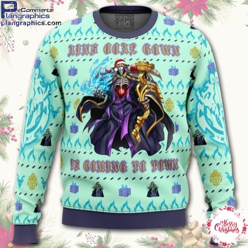 overlord ainz ooal gown ugly christmas sweater HUDOQ