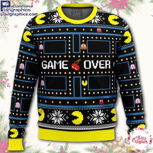 pacman ugly christmas sweater piBCD