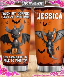 personalized coffee dragon halloween stainless steel tumbler 6 sWA5T