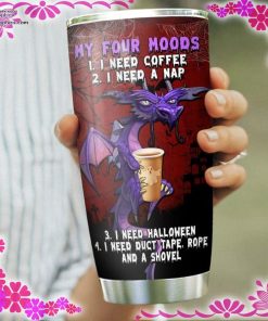 personalized coffee violet dragon halloween stainless steel tumbler 15 2BWIa