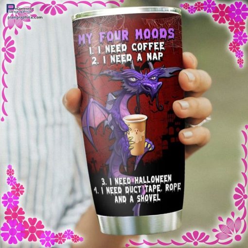 personalized coffee violet dragon halloween stainless steel tumbler 15 2BWIa